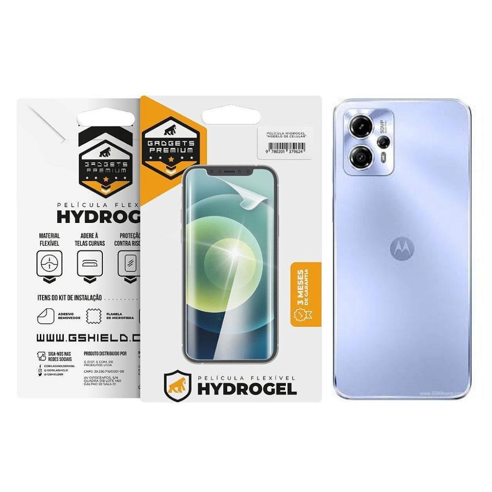 Película Para Moto G13 - Traseira Hydrogel Hd - Gshield Película Para Moto G13 - Traseira Hydrogel Hd - Gshield