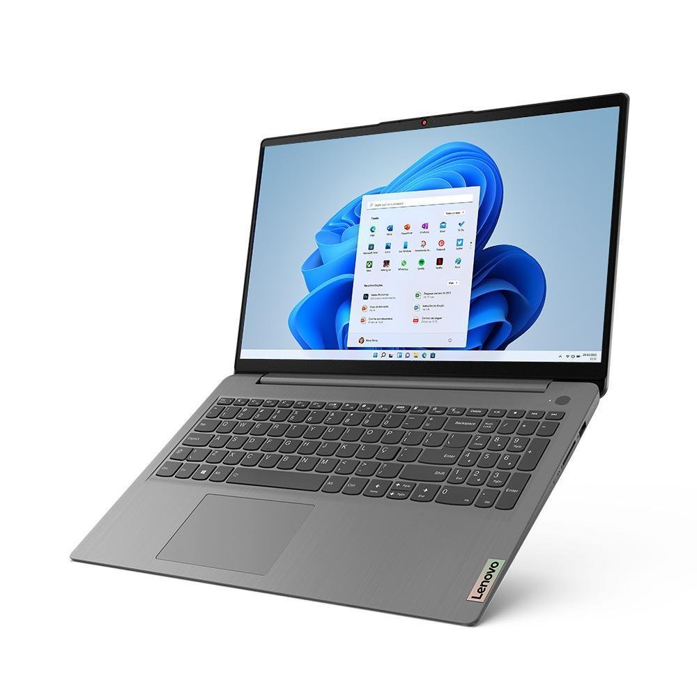 Notebook Lenovo Ideapad 3i I7 8GB 512GB SSD KaBuM
