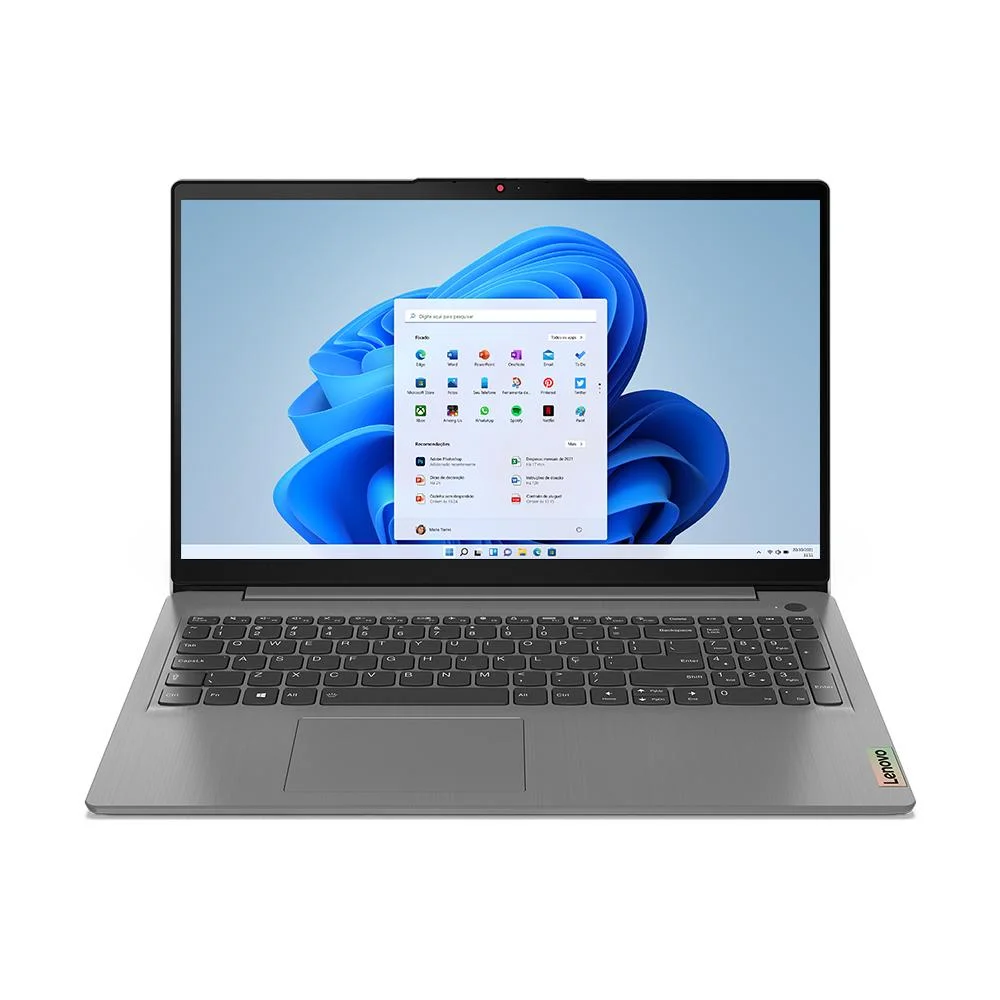 Notebook Lenovo Ideapad 3i I7 8GB 512GB SSD KaBuM