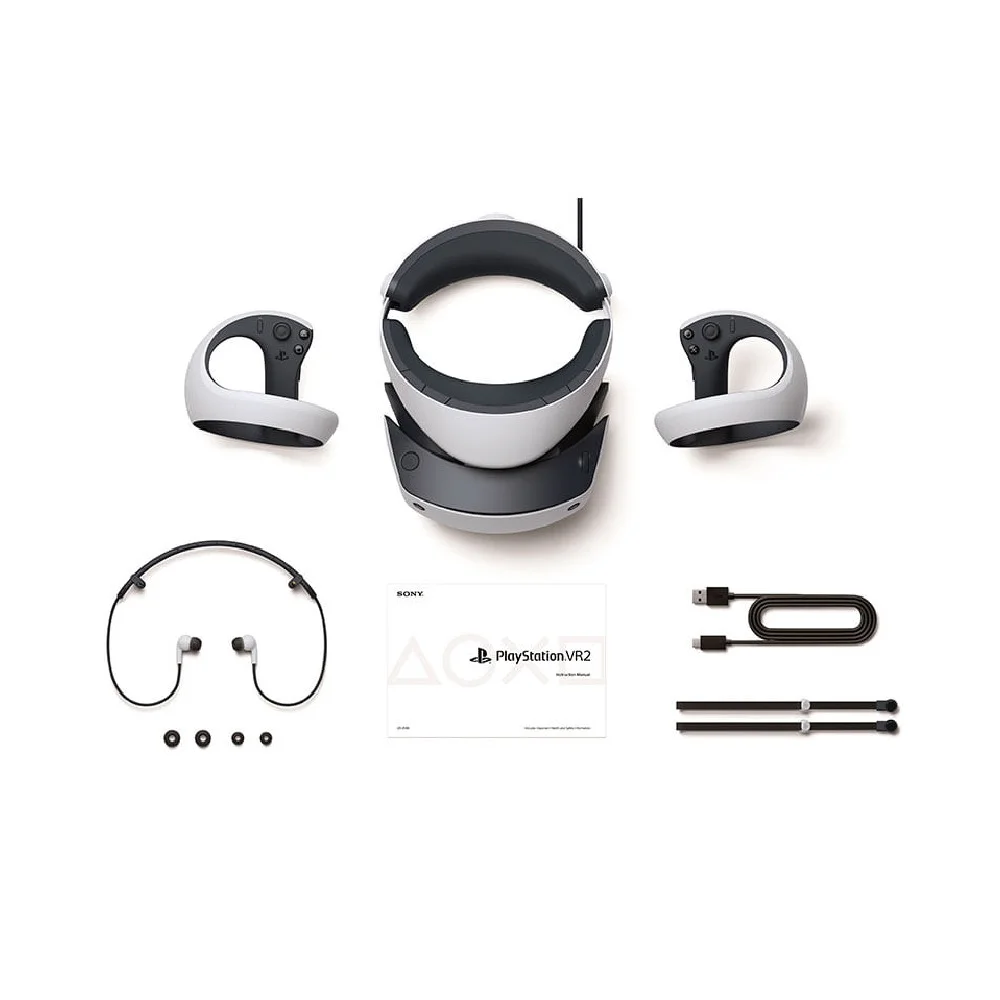 Playstation Vr2, Branco Com Controles E Gatilhos Adaptáveis - Cfi-zvr1