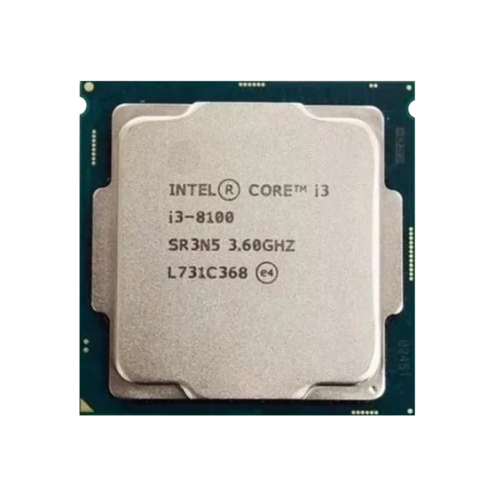 Processador Intel 1151 Core I3 8100 36ghz6mb