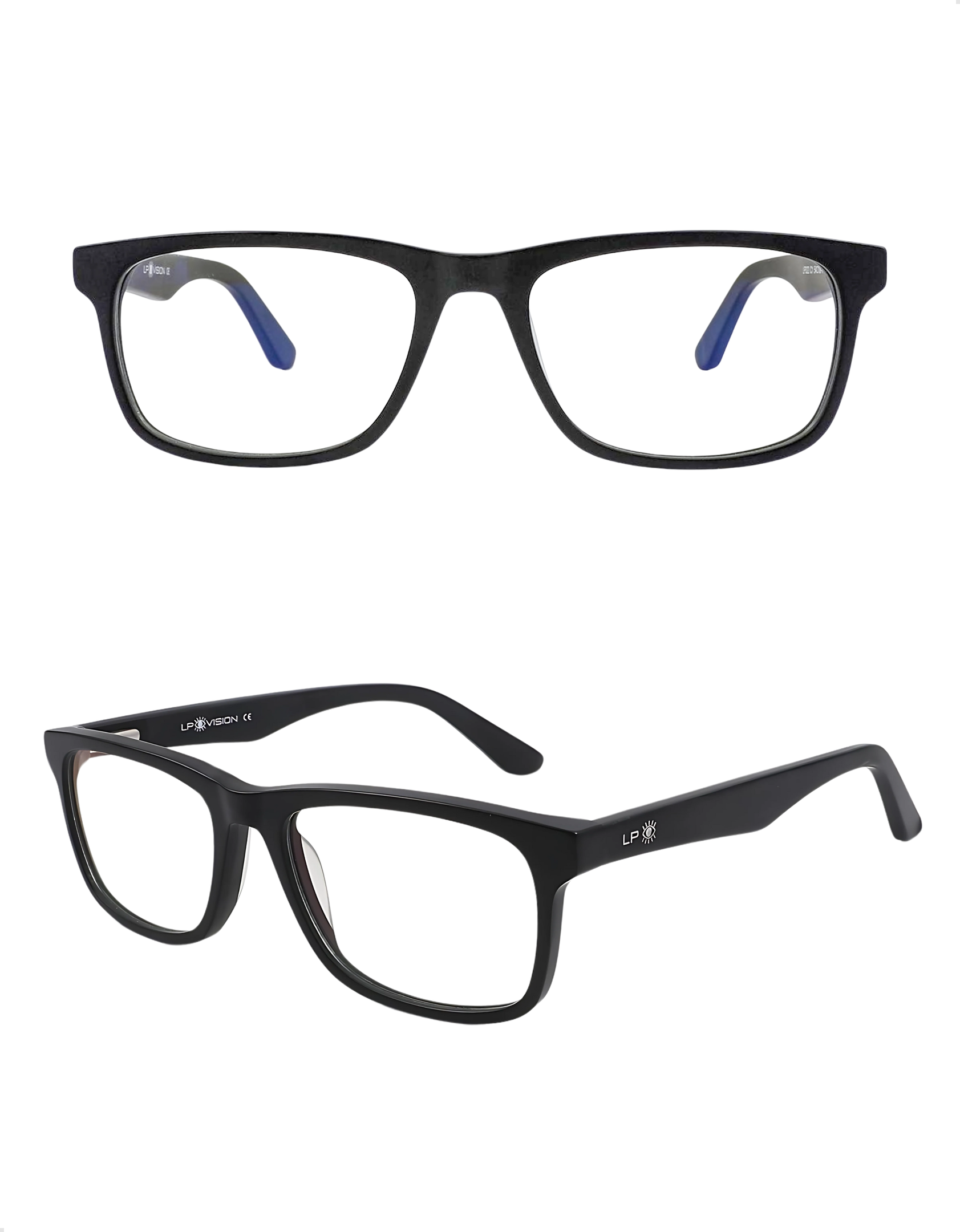Óculos Para Gamer LP Vision, Gamer V2, Com Filtro De Luz Azul - Cinza
