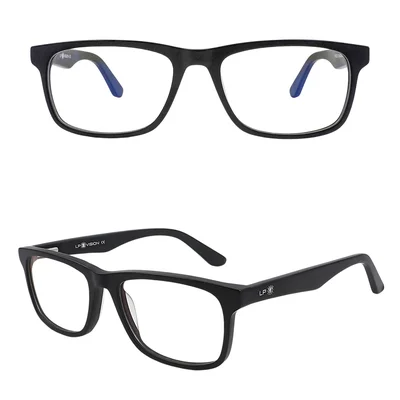 Óculos Para Gamer LP Vision, Gamer V2, Com Filtro De Luz Azul - Cinza