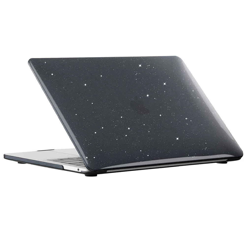 Capa de Glitter Séries para Macbook Pro, 16.2 Pol, A2485 - Preta Capa de Glitter Séries para Macbook Pro, 16.2 Pol, A2485 - Preta