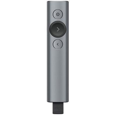 Apresentador Multimídia Mouse Pointer Logitech Spotlight, Bluetooth E Receptor USB - 910-005216