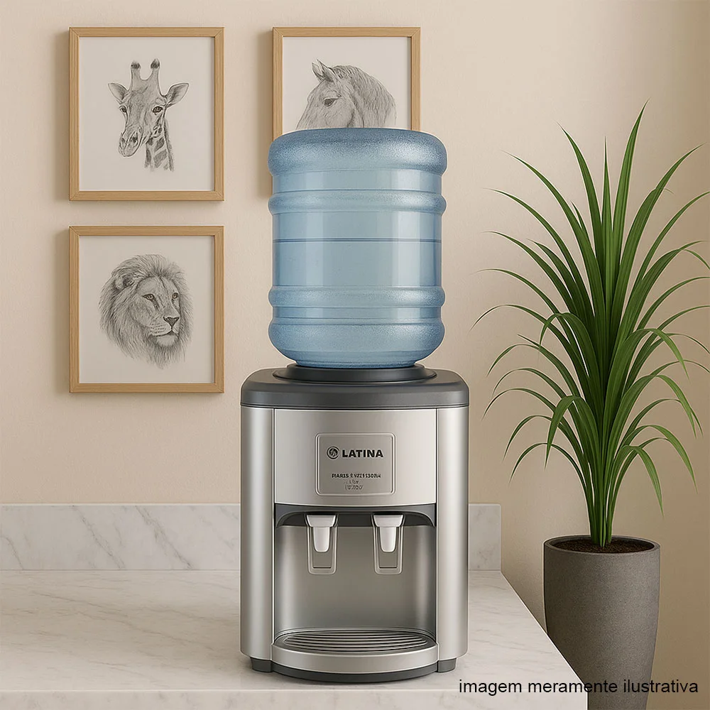 Imagem 5 de 5 do produto Bebedouro De Água Latina, Br355, Branco, Acquaice Compressor, 220v
