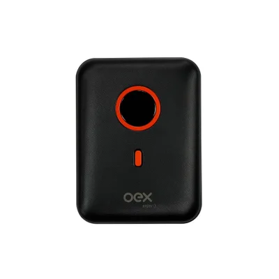 Carregador Oex USB, Portatil, 10000mah, Pb303, Preto