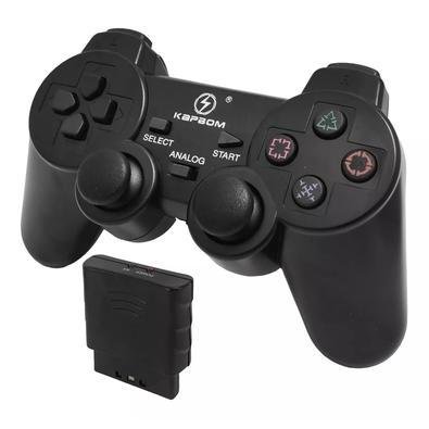 Controle Playstation 2 Kapbom Sem Fio Ps2Ps1