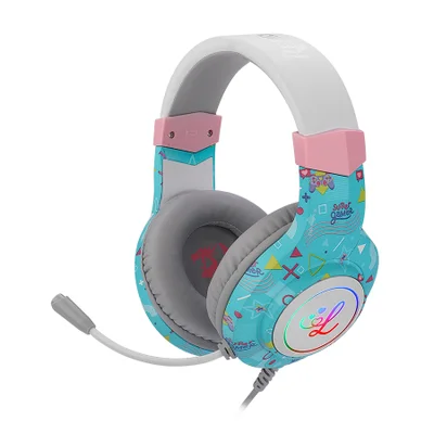 Headset Gamer Redragon Hylas L260rgb, 3.5mm, Luluca