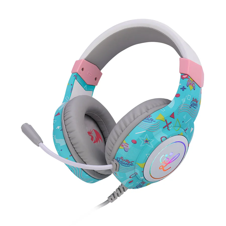 Imagem 4 de 5 do produto Headset Gamer Redragon Hylas L260rgb, 3.5mm, Luluca