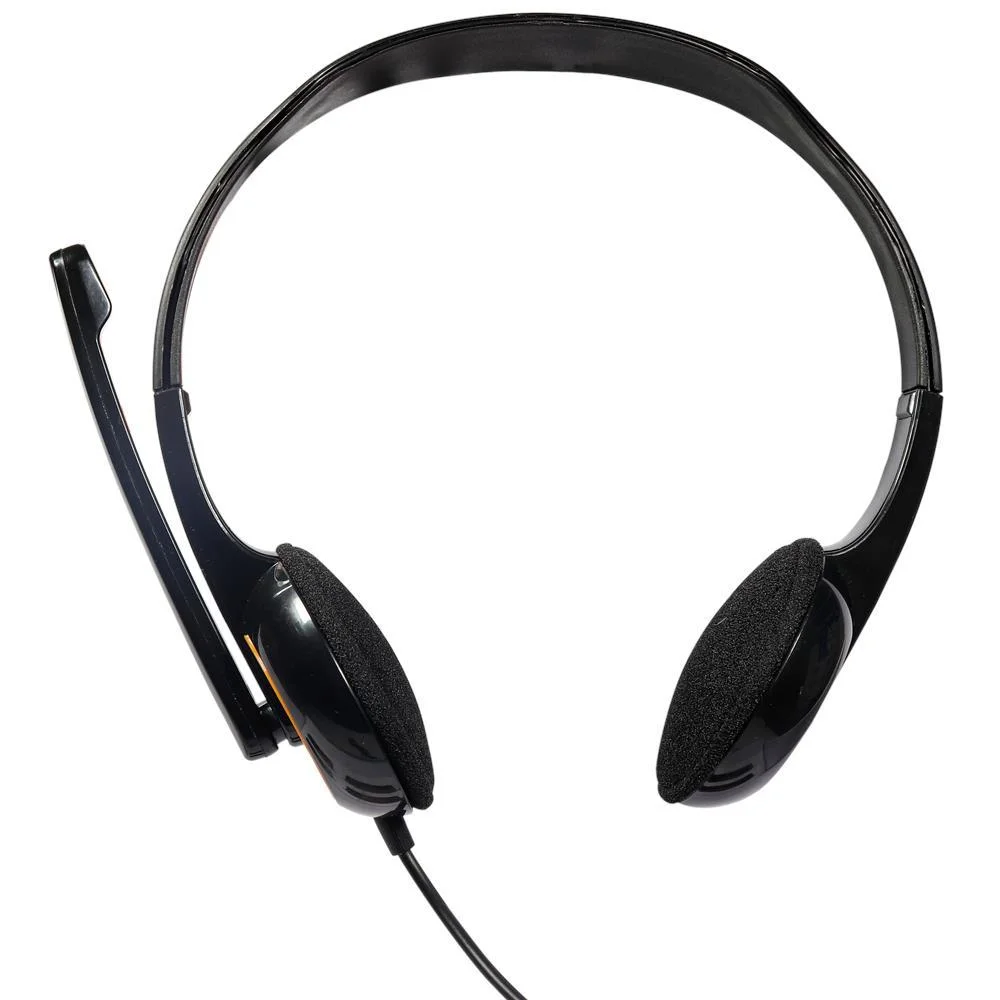 Imagem 1 de 5 do produto Headset Talk Oex Hs108 Tipo C Haste Ajustável, Preto