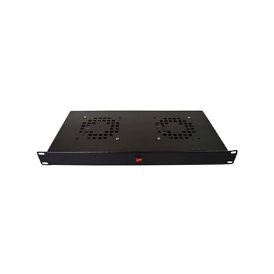 Kit Ventilacao Max Eletron Com 2 Cooler 12v Rack Servidor Padrao 19 Pol, 4418