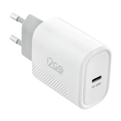 Carregador Turbo 1 Saída Usb-c 20w + Cabo Usb-c I2go 1,5m