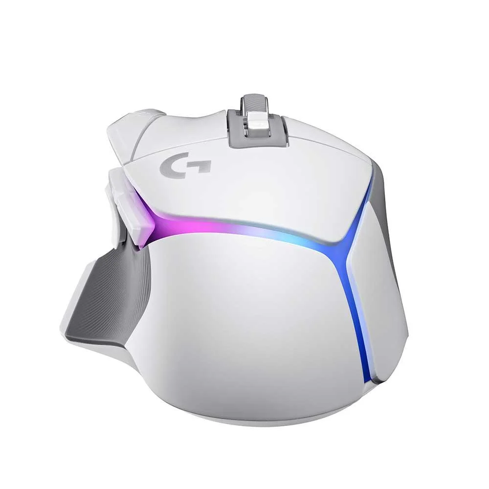 Mouse Gamer Sem Fio, Logitech G502 X Plus Lightspeed, Com RGB Lightsync, Branco - 910-006170