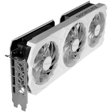 Placa de vídeo GALAX RTX 4070 EX Gamer White - 12GB, G6X