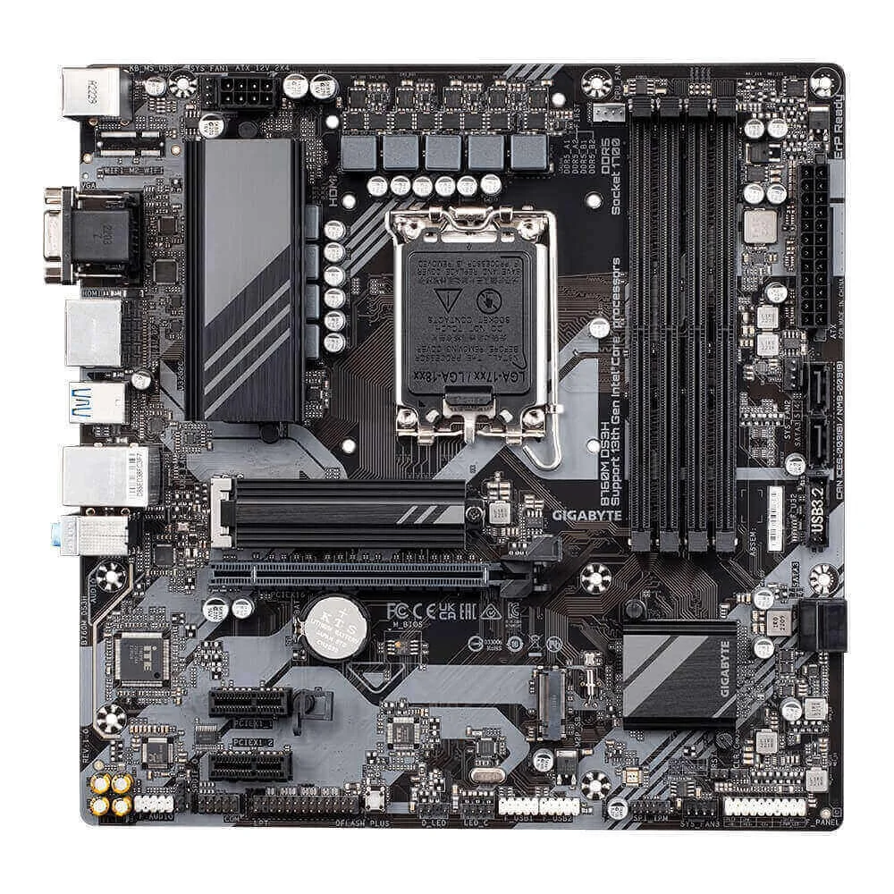 Placa-Mãe Gigabyte B760m DS3h, DDR5, LGA1700, Micro ATX 6
