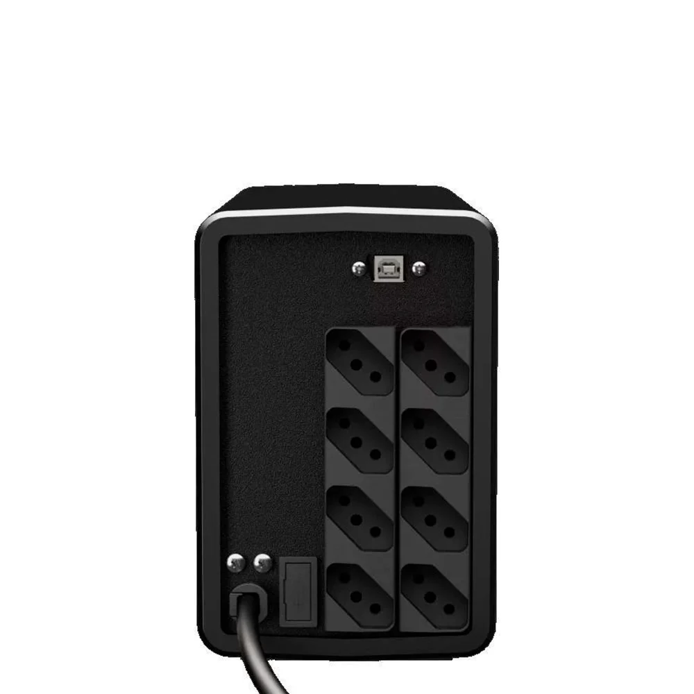 Imagem 2 de 5 do produto Nobreak Nhs Compact Plus 4 Senoidal, 1000va, Entrada Bivolt, S/120v, Bat. 2x 7ah/12v - 91.a0.a01000