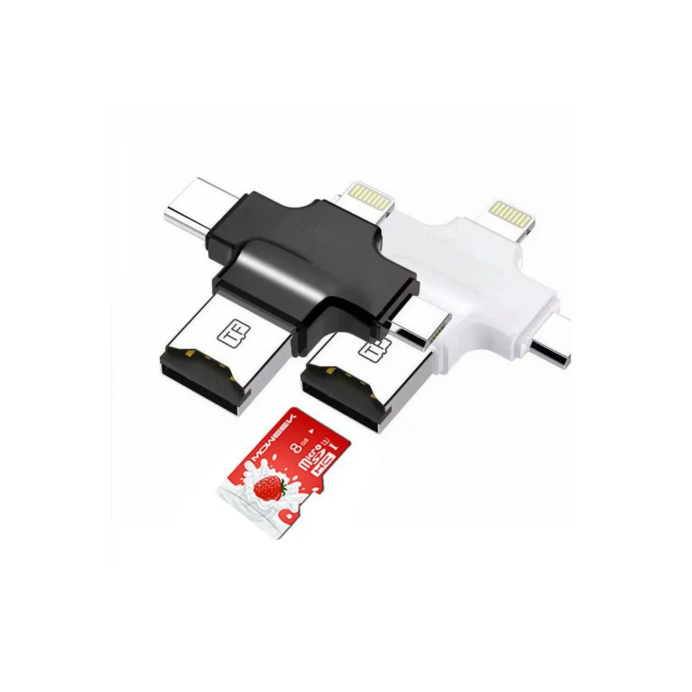 Imagem 4 de 5 do produto Smart USB Otg Leitor De Cartão Sd Dukie, Para Iphone Ipad Android Xiaomi