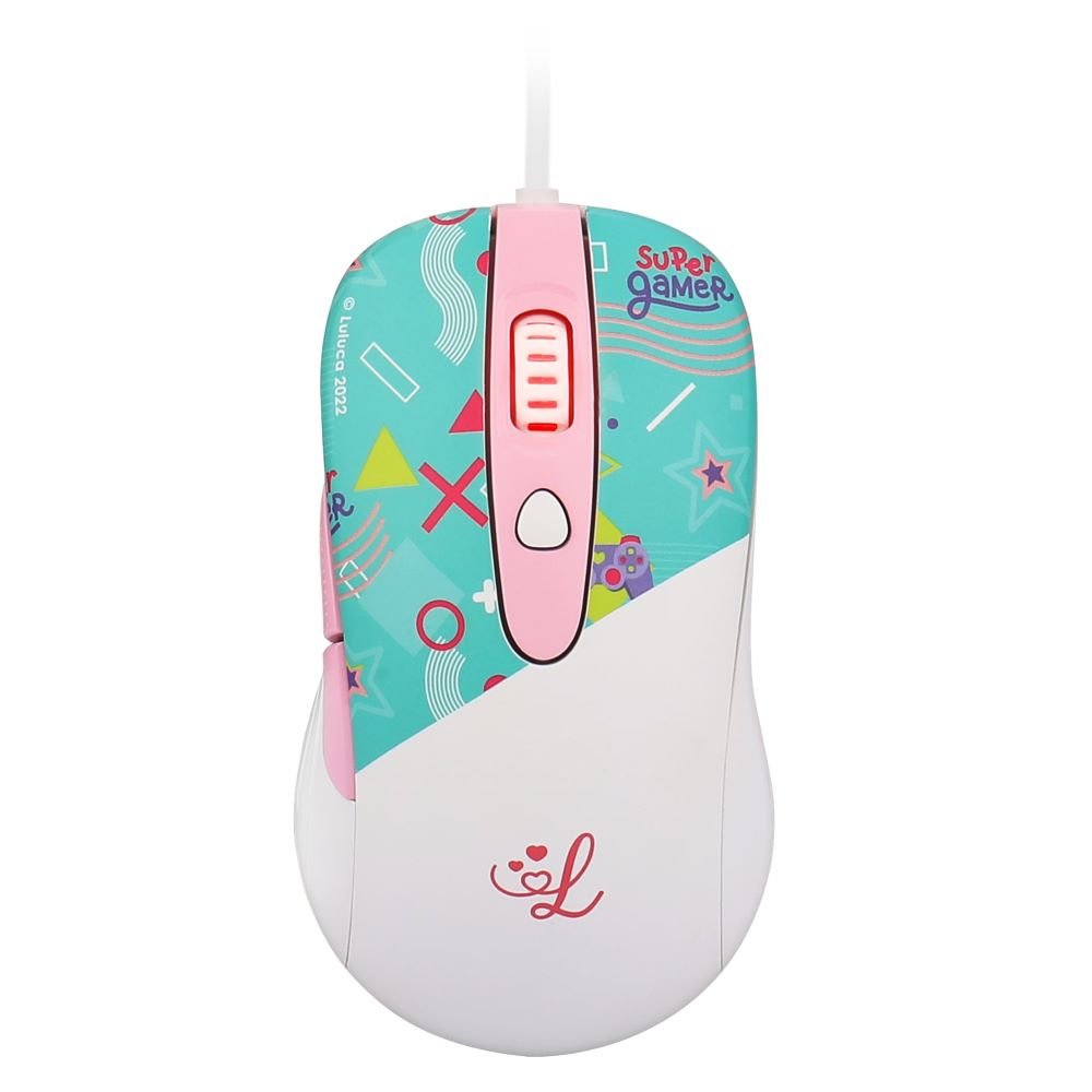 Mouse Gamer Redragon Cerberus L703 Luluca