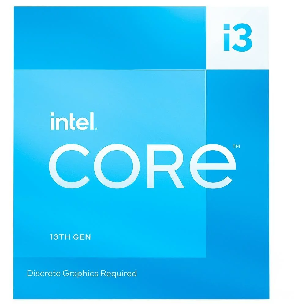 Processador Intel Core I3-13100f 3.4ghz,4.5ghz Max Turbo,Cache 12mb L1700 - BX8071513100F 8