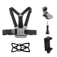 Suporte De Peito Para Celular / Gopro E Câmeras Similares,2 Em 1