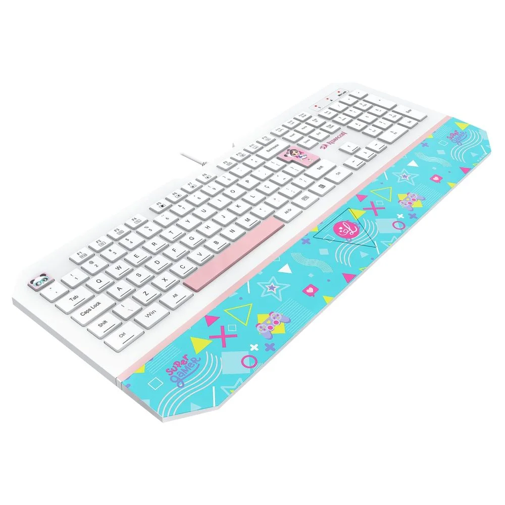 Imagem 5 de 5 do produto Teclado Gamer Redragon Karura Luluca Rgb Abnt2