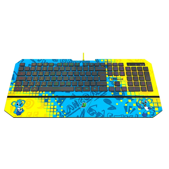 Imagem 4 de 5 do produto Teclado Gamer Redragon Karura Brancoala Rgb Abnt2