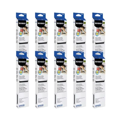 Kit 10 Fita Epson Para Matricial Lx-350 Lx-300 Lx-300+ii