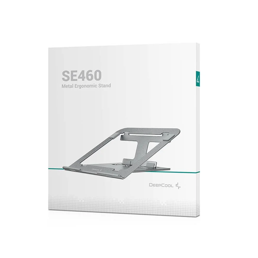 Imagem 2 de 5 do produto Suporte Para Notebook Stand Deepcool Prata, Se460 R-SE460-GYN0N6-G-1