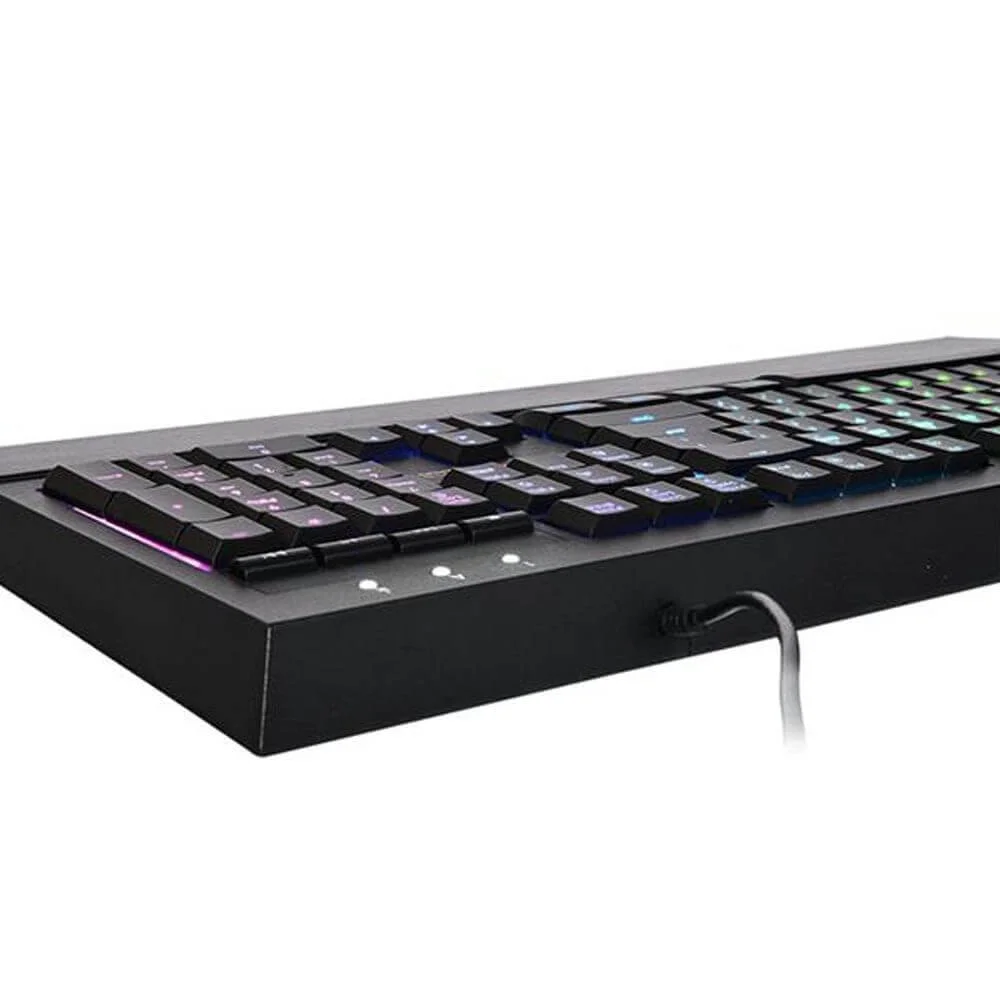 Imagem 2 de 3 do produto Kit Teclado E Mouse Gamer Thermaltake Challenger Elite, RGB - Cm-Cel-Wlxxmb