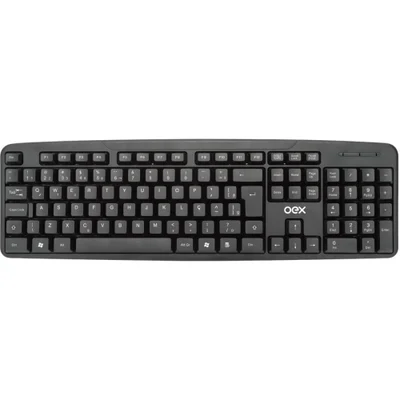 Teclado Conexão Multimidia Usb Oex Tc10 Preto