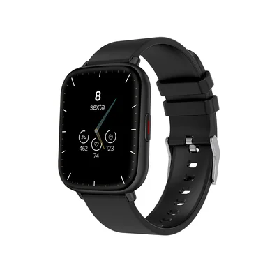 Smartwatch Wb Watch 45mm Tela 1,85 Polegadas,Fitness Tracker, 24 Modos Esportivos, Preto