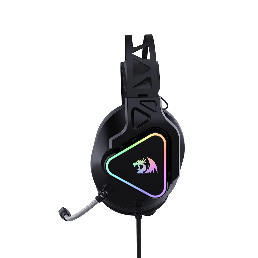 Imagem 2 de 5 do produto Fone Headset Gamer Redragon Cadmus H370, USB, Preto