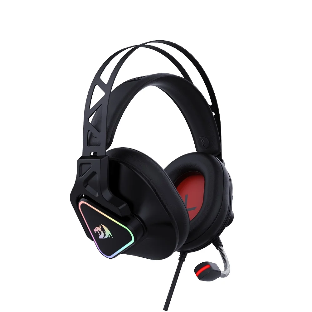 Imagem 3 de 5 do produto Fone Headset Gamer Redragon Cadmus H370, USB, Preto