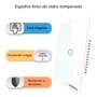 Interruptor Inteligente Touch, 2 Botões, ZiGBee App, Alexa, Googlehome, Novadigital