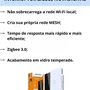 Interruptor Inteligente Touch, 2 Botões, ZiGBee App, Alexa, Googlehome, Novadigital