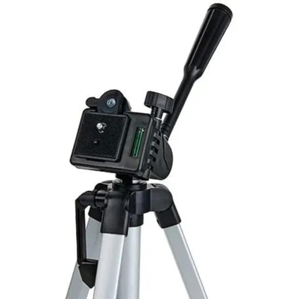Imagem 4 de 4 do produto Tripé 1,37m, Para Filmadora, Camera Smartphone De Viagem