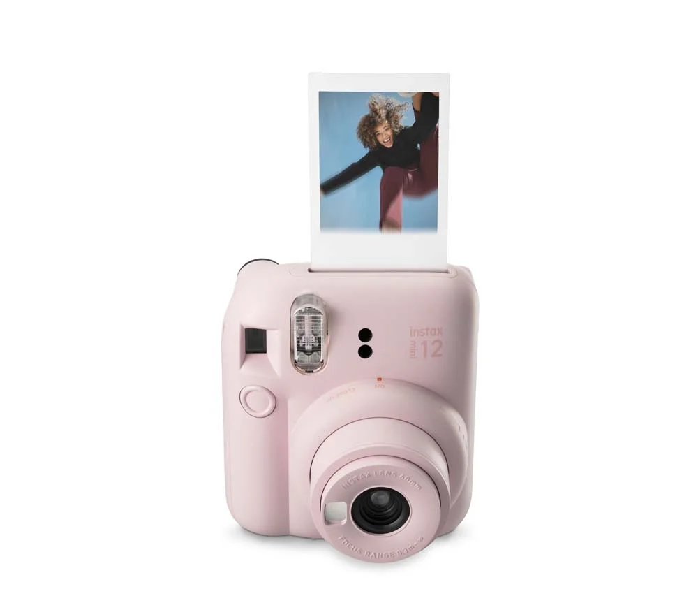 Câmera Instantânea Fujifilm Instax Mini 12, Rosa Gloss