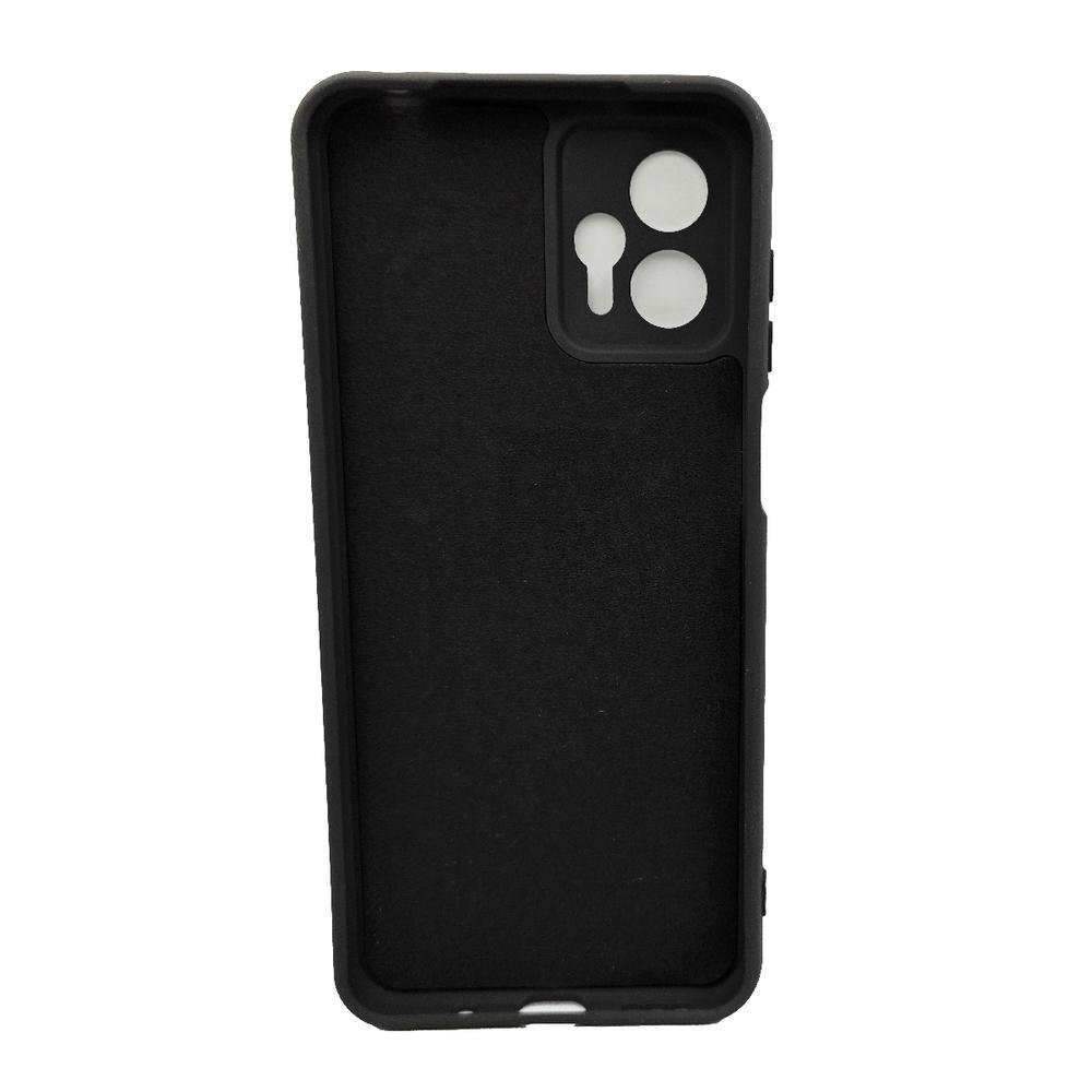 Imagem 2 de 2 do produto Capa Compatível Com Motorola Moto G23 Xt2333, Tela 6.5 Polegadas,Aveludada Interior,preto