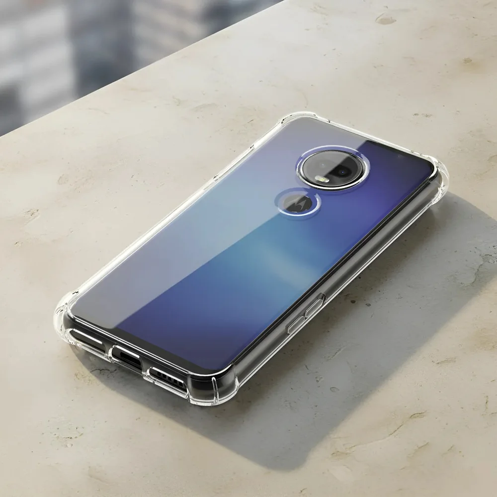Imagem 2 de 3 do produto Capinha Moto G7 Play Anti Impacto,Transparente - G9VAZBA6G