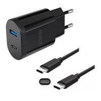 Carregador Turbo Para Android, Com Cabo, Type-c X,Type-c 5.1a