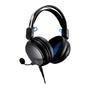 Headset Gamer Audio-technica Ath-gl3bk, Closed-back, Alta Fidelidade Fechado