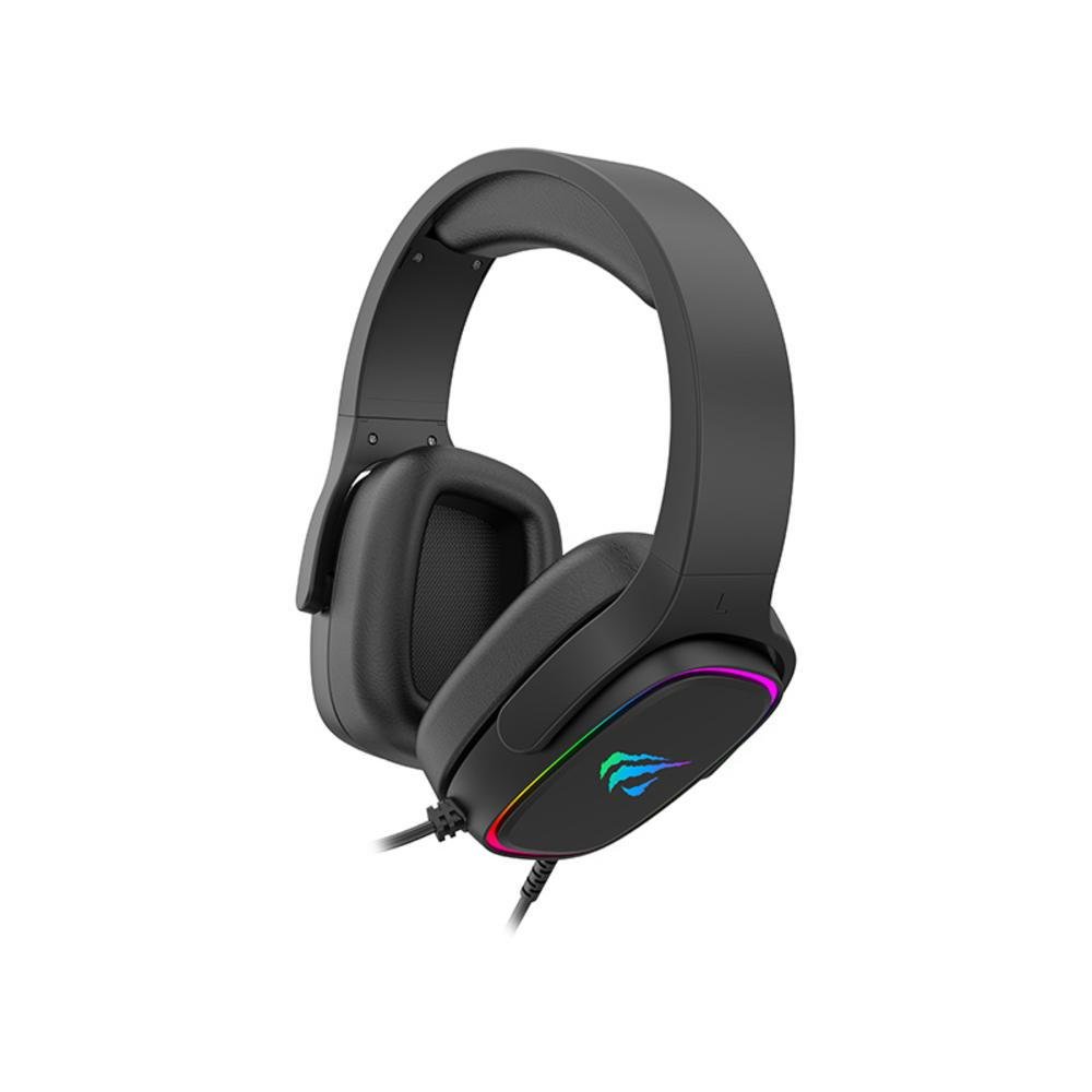 Imagem 3 de 5 do produto Headset Gamer Havit H2029u - Microfone Plugável, P2, Pc, Ps4, Xbox One, Preto