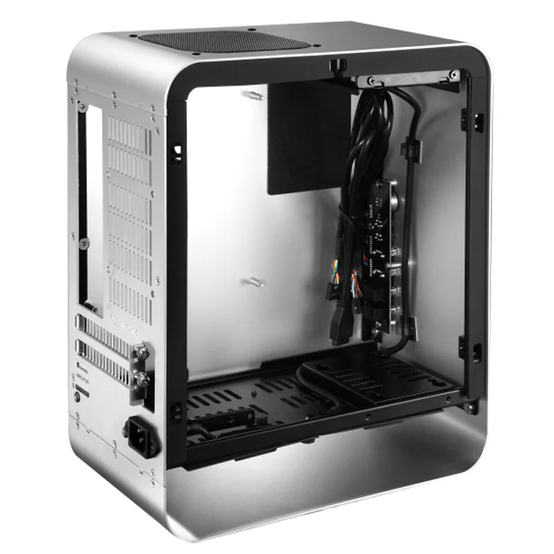 Imagem 4 de 5 do produto Gabinete Mini ITX, Alumínio, Jonsbo, Umx1w - Cinza