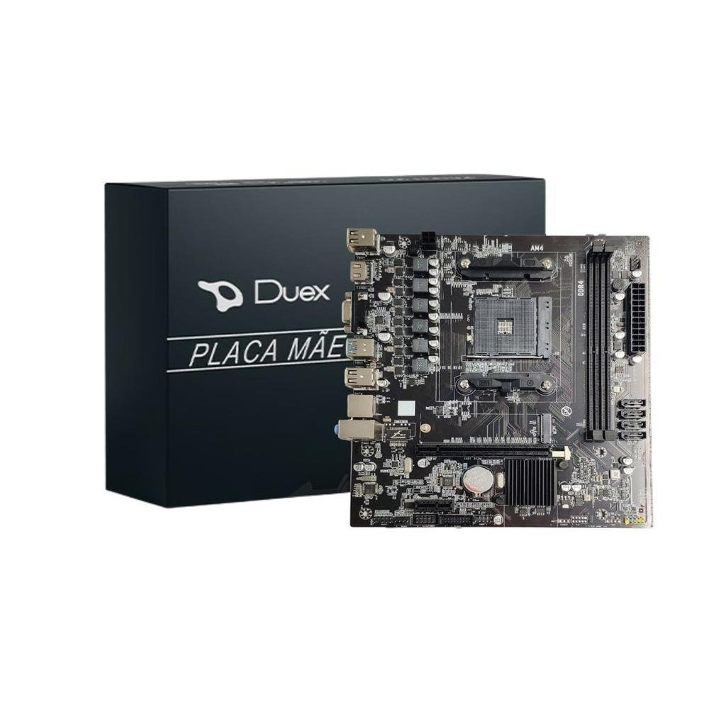 Placa-Mãe Lga Am4 Dx-a320 - Duex