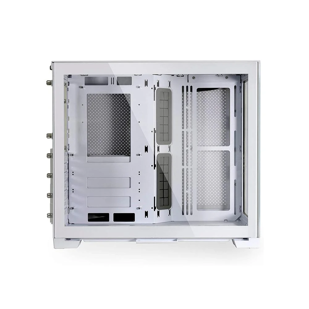 Imagem 2 de 4 do produto Gabinete Gamer Lian Li O11 DYNAMIC Mini, Mini Tower, ATX, Painel lateral e frontal em Vidro Temperado, Branco - O11DMINI-RD-W