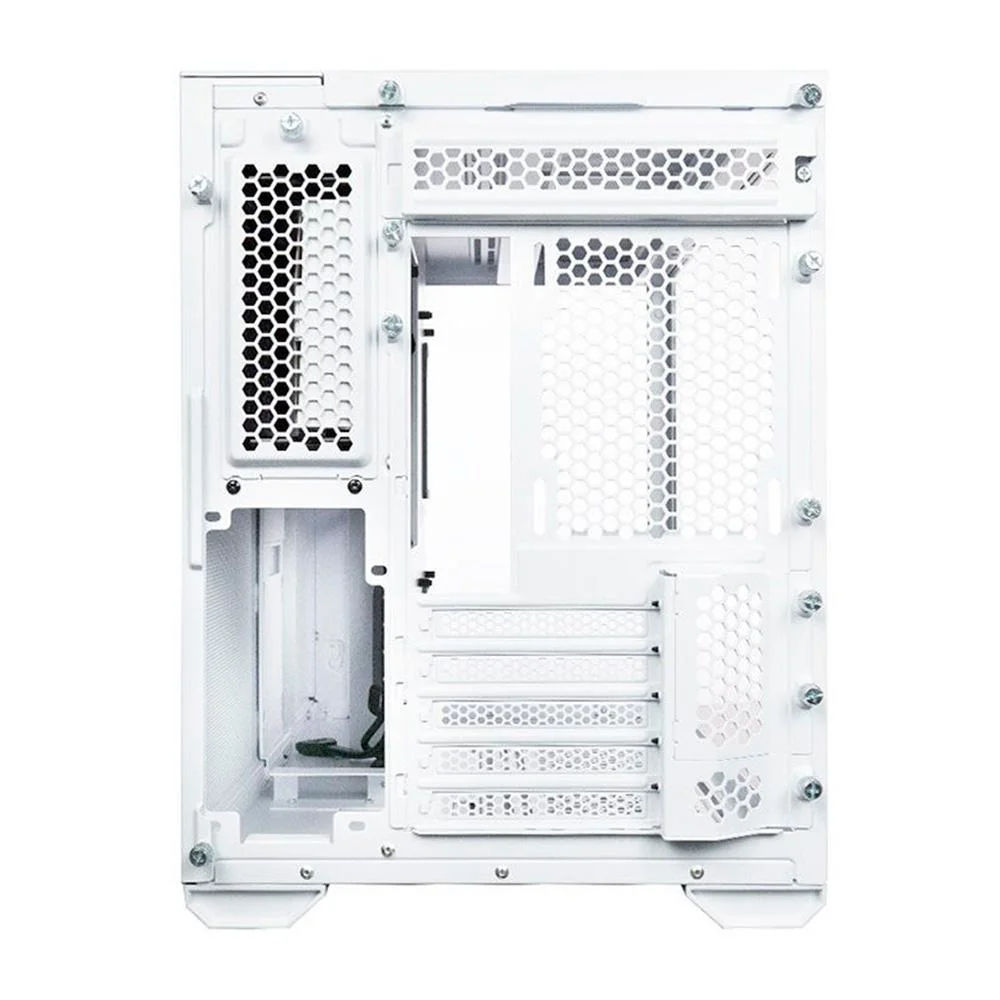 Imagem 3 de 4 do produto Gabinete Gamer Lian Li O11 DYNAMIC Mini, Mini Tower, ATX, Painel lateral e frontal em Vidro Temperado, Branco - O11DMINI-RD-W