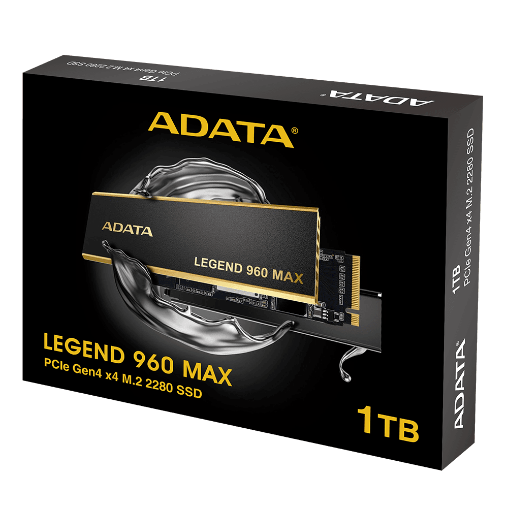 内蔵型SSD SSD LEGEND 960 Max 1TB PCIe Gen4x4 SSD Adata Legend 960 Max 1TB NVMe KaBuM