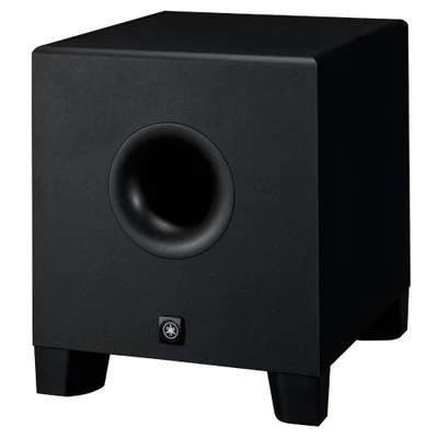 Subwoofer Ativo Yamaha HS8S, 120W, 8 polegadas, MDF/Bass-Reflex