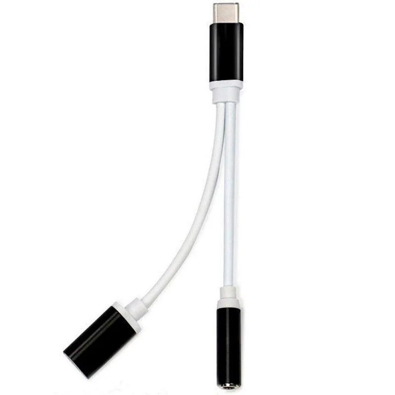 Imagem 1 de 1 do produto Cabo Smartphone Up Adaptador Tipo C P/p2 Femea + Tipo C
